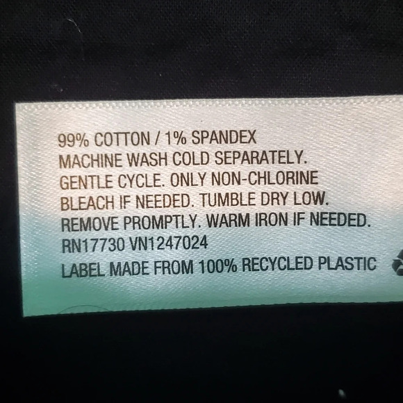 NWT A New Day Flutter Sleeve Black Blouse S - Picture 5 of 5